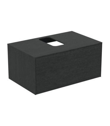 Mobile lavabo legno impiallacciato 1 cassetto, Ideal Standard Conca
