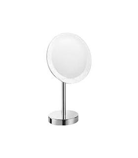 Magnifying mirror Colombo with Led lighting chrome