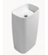Lavabo a pavimento per appoggio parete Ceramica Flaminia Flag FG52P