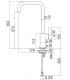 Nobili Flag 96123 Sink mixer square spout
