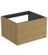 Ideal Standard Conca veneered vanity for washbasin without top