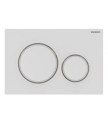 Sigma20 New plate 2 buttons Geberit 115.882.KN.1 satin and chrome