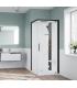 Multifunction shower enclosure with basic Novellini Glax 1 2.0 G + F DX