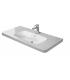 Lavabo consolle Duravit, collezione Durastyle, bianco