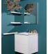 Laufen Kartell plastic shelf 45x15 cm