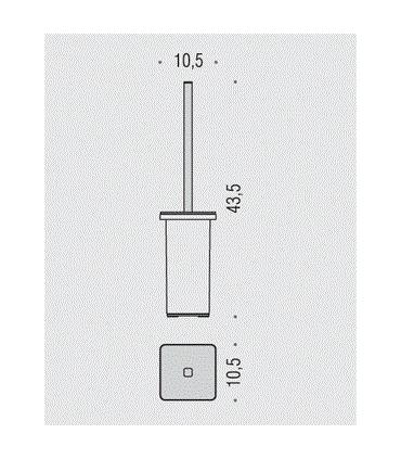 Porte-brosse pour toilettes Colombo over collection
