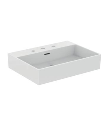 Lavabo da appoggio o sospeso Ideal Standard serie Extra tre fori