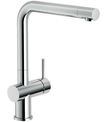 Nobili Live series kitchen mixer under pull-out window