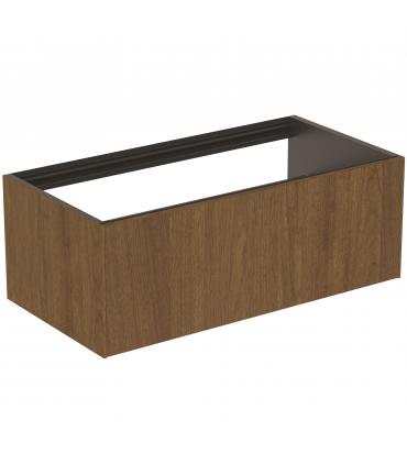 Ideal Standard Conca veneered vanity for washbasin without top