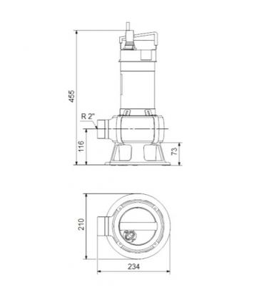 Pompe submersible Grundfos Unilift AP