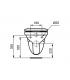 Wc sospeso Ceramica Dolomite serie Quarzo E8857