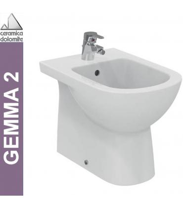 Bidet a pavimento BTW,Ceramica dolomite, serie gemma 2, J523501