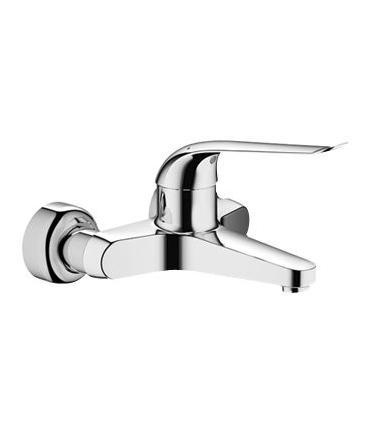 Miscelatore a parete per lavabo Grohe serie euroeco art.32776000