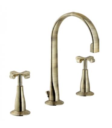 Tap for washbasin 3 holes with high spout Nobili Carlos Primero CP212/1