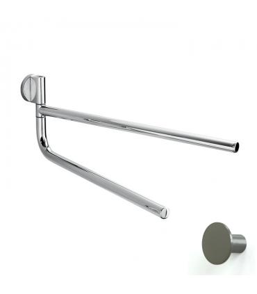 Swivel double towel rail INDA One 37x4,5x13 chrome A2415B