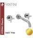 Mitigeur lavabo mural, Fantini Iaveca Classic