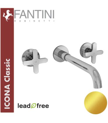 Miscelatore lavabo a parete, Fantini Icona Classic