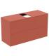 Mobile slim laccato 2 cassetti per lavabo Ideal Standard Conca