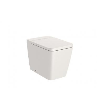 Wc a pavimento filo parete Roca Inspira Square rimless