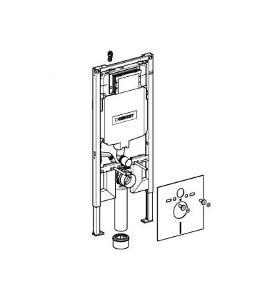 Built in cistern for wall mounted toilet Geberit Duofix Italia Sigma8, plasterboard