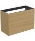 Armoire plaquée 2 tiroirs Ideal Standard Conca sans dessus