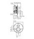 Miscelatore doccia 2 uscite Ideal Standard Melange A6662