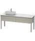 Mobile lavabo asimmetrico Duravit collezione luv 2 cassetti