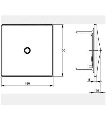 Robinet pour urinoir électronique Ideal Standard Ceraplus A3732XJ