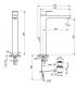 Miscelatore lavabo alto Ideal Standard Edge A7112