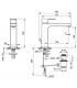 Miscelatore lavabo grande Ideal Standard Edge A7106