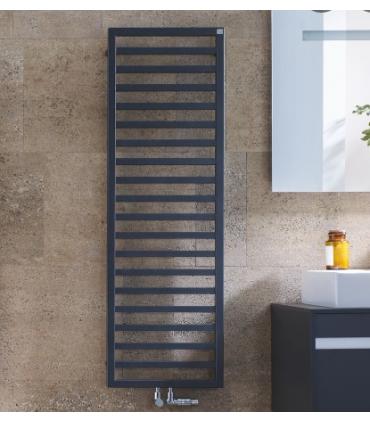 Zehnder Quaro towel warmer in steel