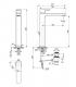 Miscelatore lavabo alto Bluestart Ideal Standard Edge A7113