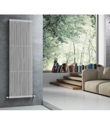 Radiatore verticale Arpa12 allacciamento 01, bianco H 75 cm