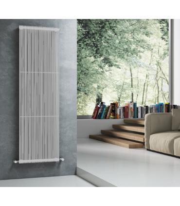 Radiatore verticale Arpa12 allacciamento 01, bianco H 95 cm