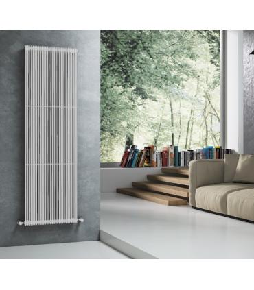 Radiatore verticale Arpa12 allacciamento 01, bianco h 120 cm