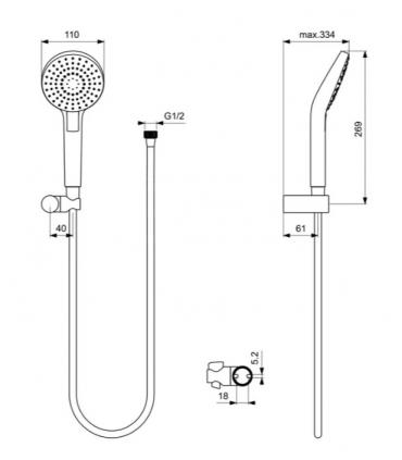 Série Ideal Standard Duplex Evo Round B2239