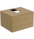 Mobile lavabo legno impiallacciato 1 cassetto, Ideal Standard Conca
