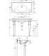 Simas Lo944 Londres Lavabo 38 cm