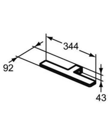 Lampe à miroir LED Ideal Standard T2907