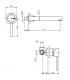 Parte esterna miscelatore a parete Bellosta serie Mini-B