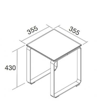 Koh-i-Noor stool, model 5470