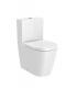 Wc monoblocco filo parete Roca Inspira Round scarico universale