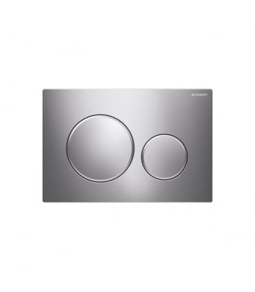 Sigma20 New plate 2 buttons Geberit 115.882.KN.1 satin and chrome