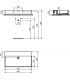 Lavabo da appoggio senza fori Ideal Standard serie Extra