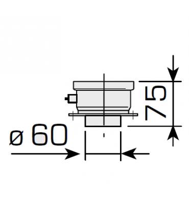 Sdoppiatore 80/80 Sime art.8089912 Murelle HE