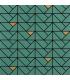 Piastrella mosaico Marazzi serie Eclettica 40X40 bronze