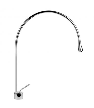 Mitigeur lavabo bec haut, Gessi, collection Goccia