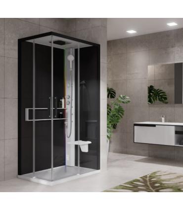 Novellini Glax 2 2.0 A shower enclosure 4.5 right flat hammam