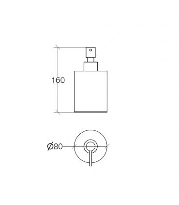 Lineabeta Soap Dispenser Saon Series Art.44018