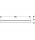 Specchio bagno con illuinazione a LED Geberit serie Xeno2